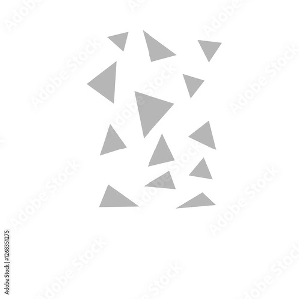 Fototapeta geometric triangle fraction pattern