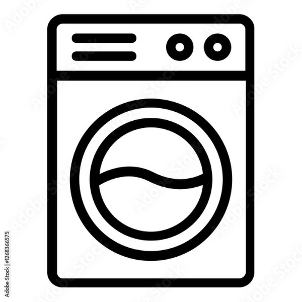 Obraz washing machine icon