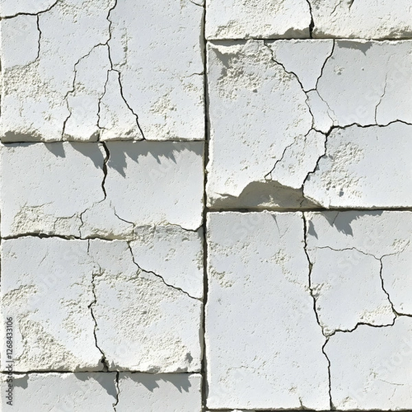 Obraz old cracked wall texture