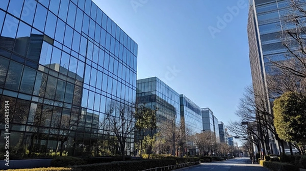 Fototapeta オフィスビル