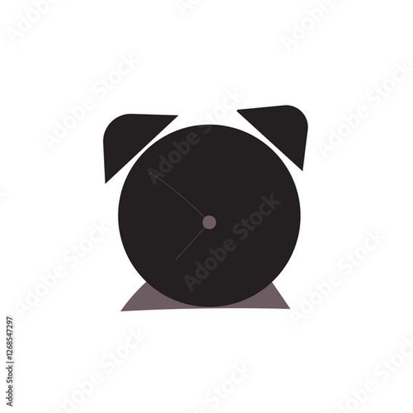 Fototapeta Cute Cartoon Alarm Clock Illustration