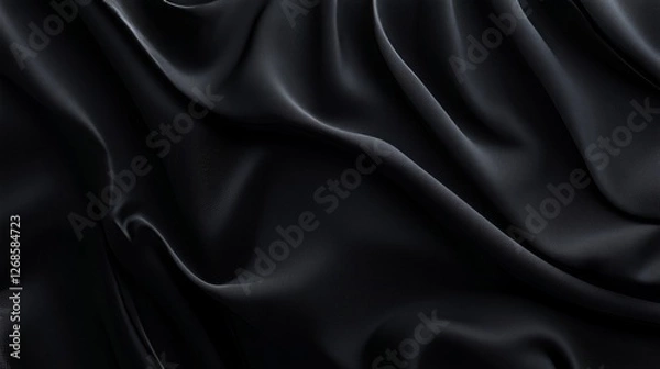 Obraz black satin background