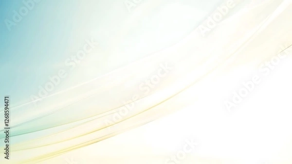 Fototapeta Abstract pastel wave design soft background