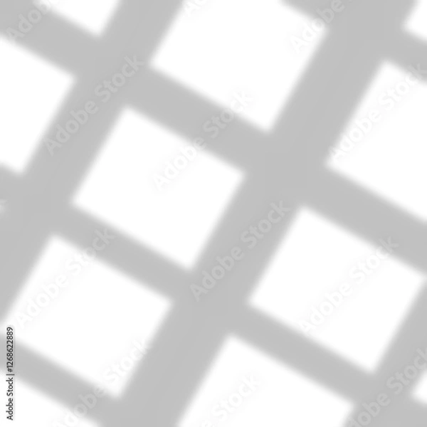 Obraz Window shadow,Blur black shadow effect