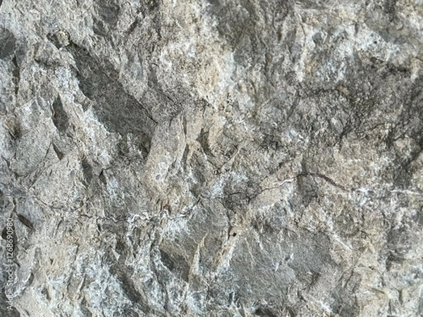 Fototapeta Close-up photograph of a gray granite stone surface