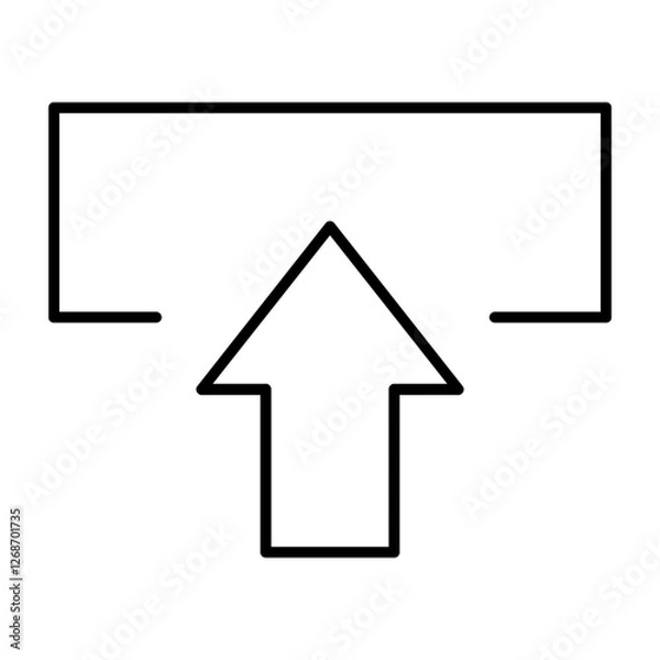 Fototapeta Upload Icon
