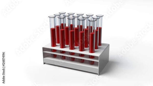 Obraz test-tubes