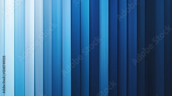 Fototapeta A soothing blue gradient with a soft glow effect 