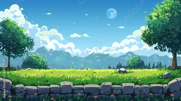 Fototapeta The Gateway to Nature_s Wonders.