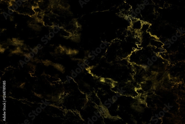Obraz Gold and Black marble patterned texture background