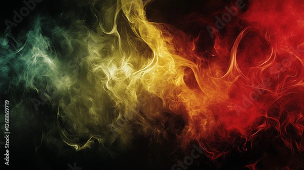 Fototapeta abstract fire background