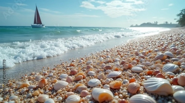 Fototapeta Shell Beach