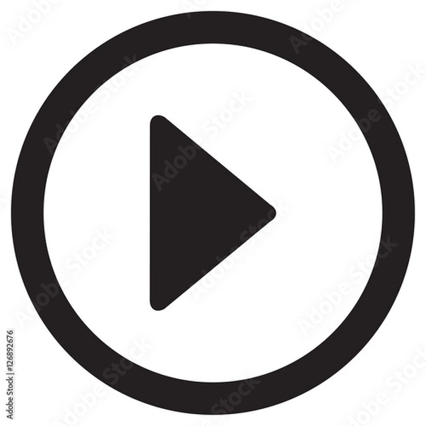 Obraz zagraj w wektor ikona