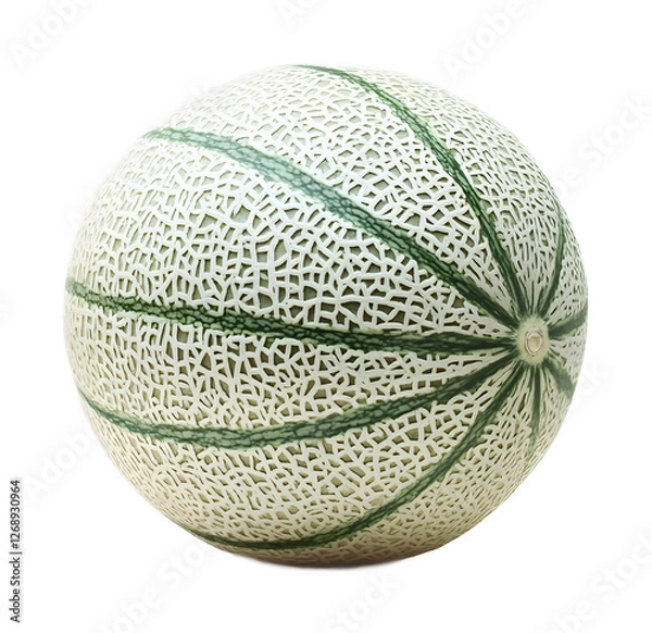 Obraz Melon on a transparent background. isolated background.
