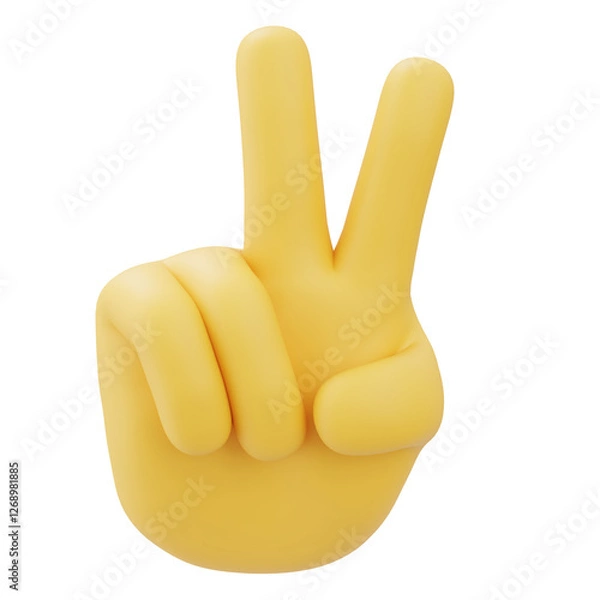 Obraz Hand Gesture -Peace-