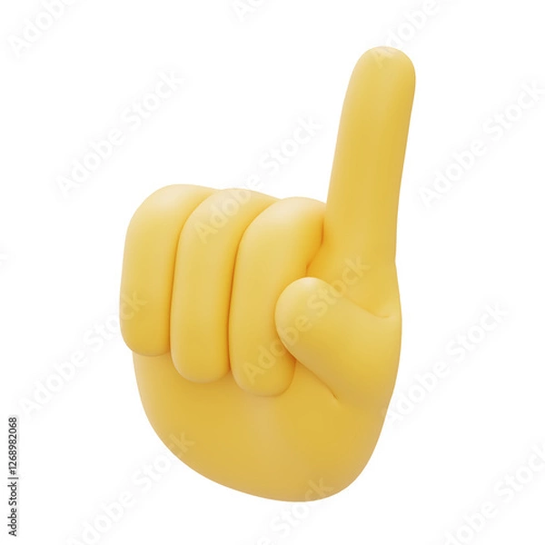 Obraz Hand Gesture -Pointing-