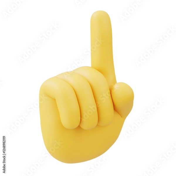 Obraz Hand Gesture -Pointing-