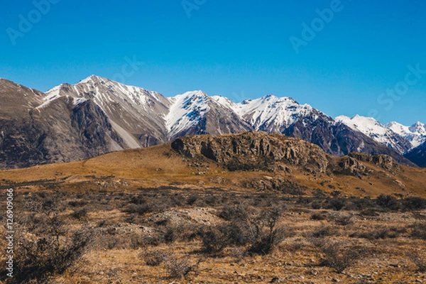 Obraz Lord of the rings,Mount Sunday at The Rangitata River Hakatere C
