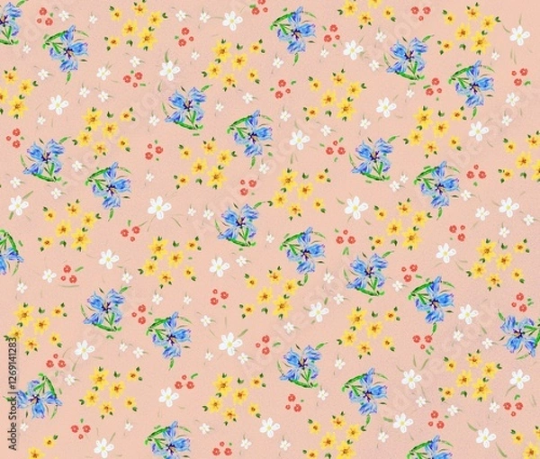 Obraz abstract background with colorful confetti