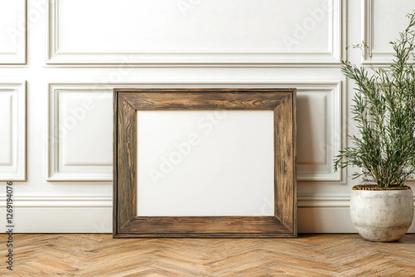 Fototapeta empty picture frame