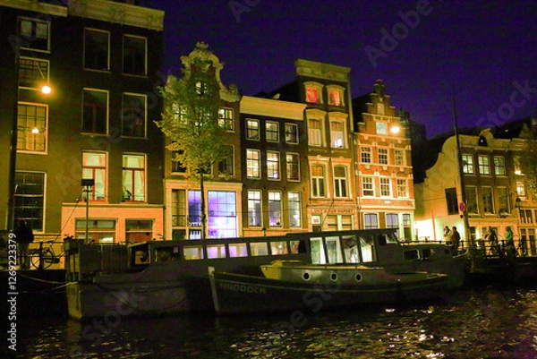 Obraz オランダの夜景