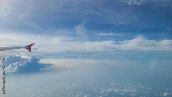 Obraz 飛行機から見る空