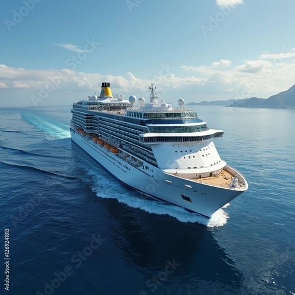 Obraz luxury cruise ship