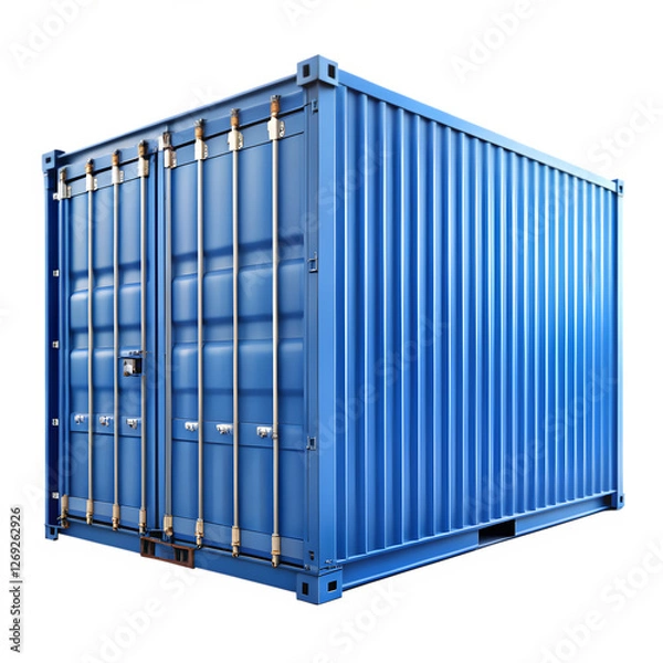 Obraz Container isolated on transparent background 