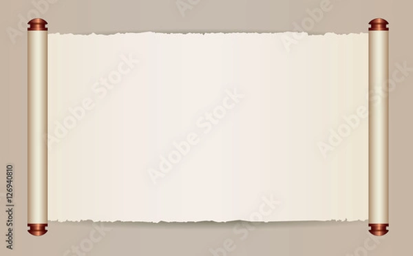 Obraz Tradycyjny chiński przewijanie papieru