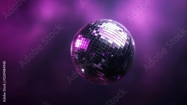 Obraz A close-up image of a thoughtful older man wearing glasses, set against a dark background with glowing hexagonal shapes, Ideal for cybersecurity, research, technology, and innovation themes,