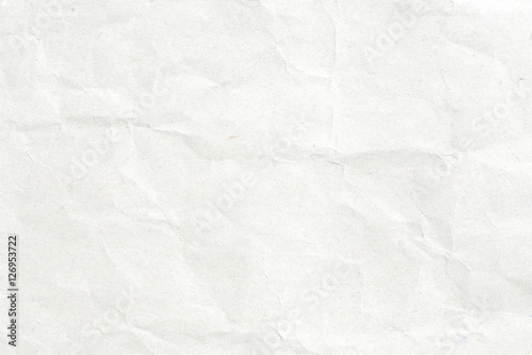 Obraz Zmięty biały papier