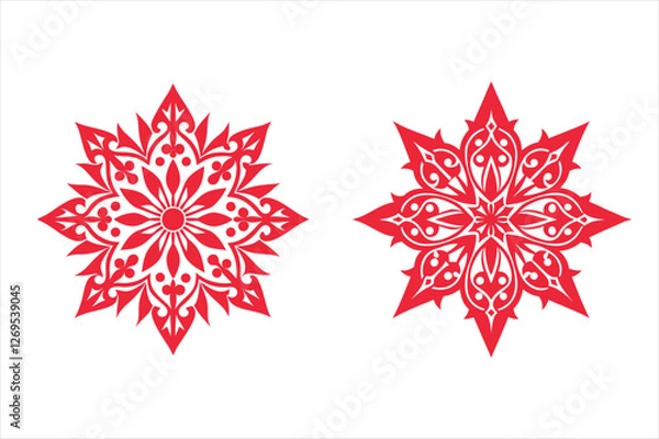 Fototapeta Vector eps bundle ornament 