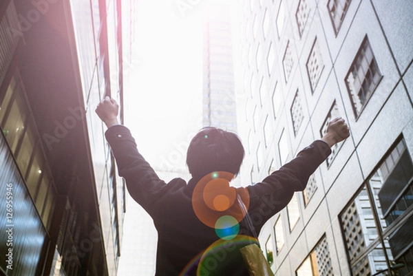 Fototapeta ビジネスマン, やる気