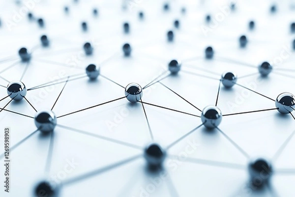 Fototapeta Intricate Network of Connections