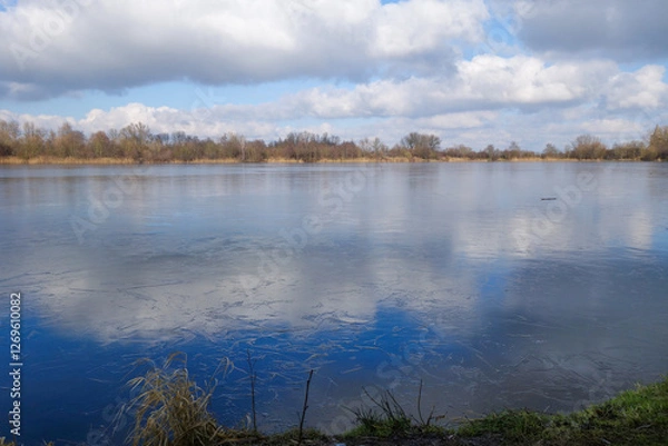 Obraz Gefrorener See