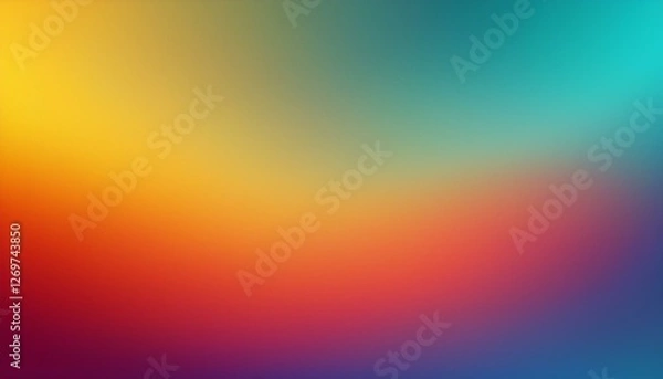 Fototapeta abstract soft gradient background design featuring smooth transitions of colors in warm and cool tones perfect for modern creative projects and digital artworks
