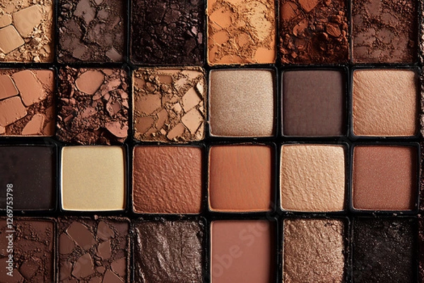 Fototapeta eye shadow palettes