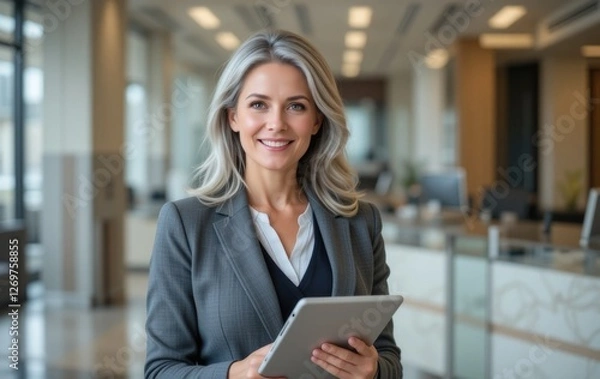 Obraz Businesspeople in the company taking care of business 