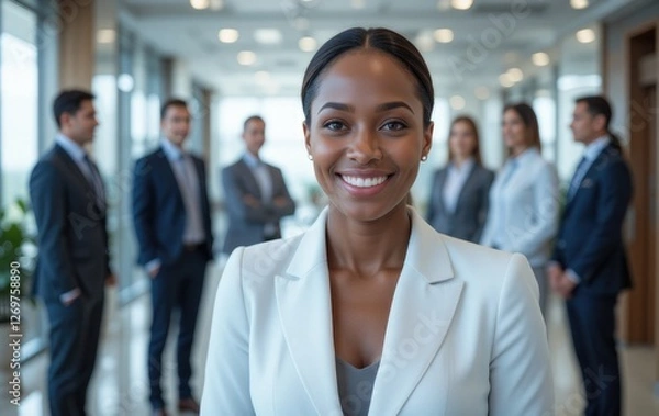 Obraz Businesspeople in the company taking care of business 