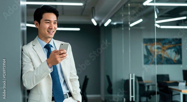 Obraz Businesspeople in the company taking care of business 