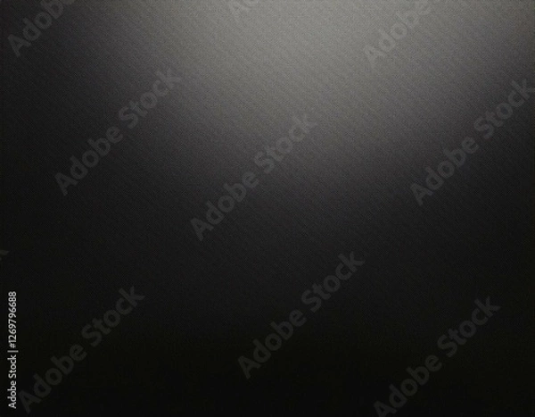 Fototapeta dark gray black grainy background noise texture monochrome gradient for web banner header poster backdrop design