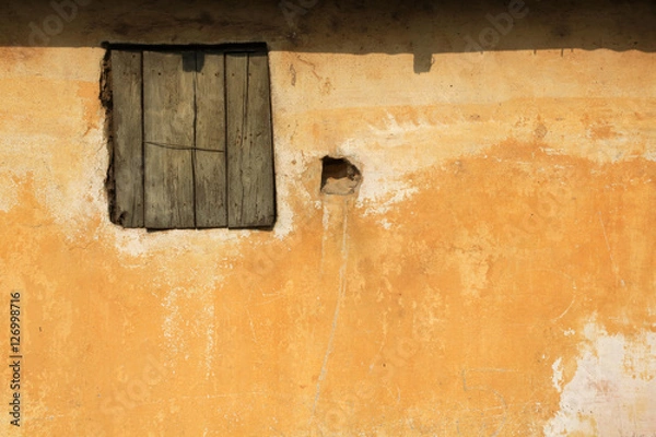 Fototapeta Façade d'une habitation Africaine. Togo.