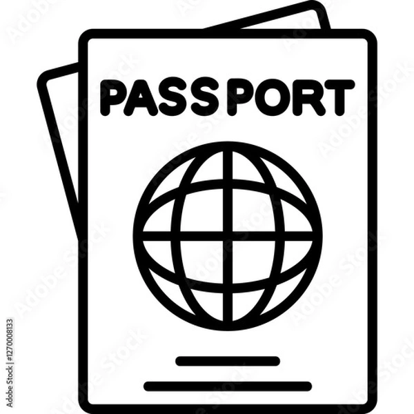 Obraz Passport Icon