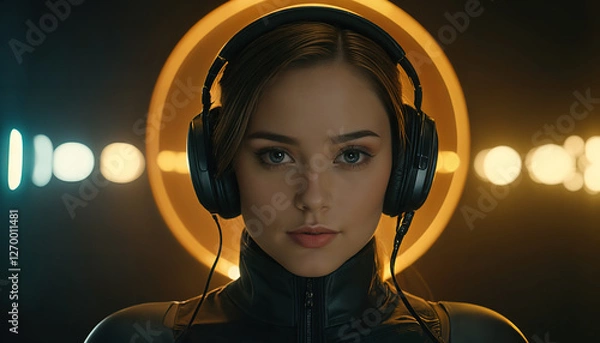 Obraz The Future of Space and Technology with Artificial Intelligence
