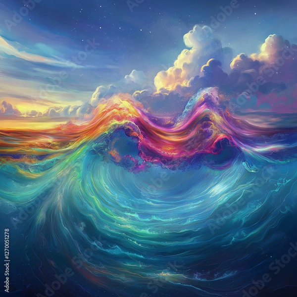 Obraz Abstract Ocean 