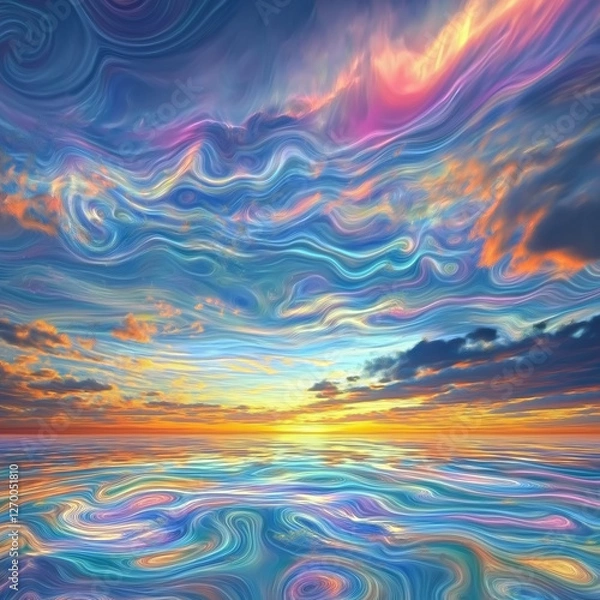 Obraz Reflected Waves 