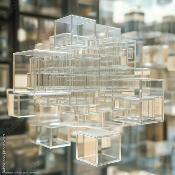 Obraz Abstract Cube Art 