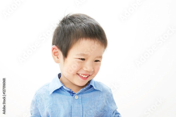 Fototapeta 男の子　笑顔
