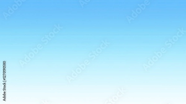 Fototapeta Serene gradient of blue hues transitioning from light to dark, ideal for backgrounds or design