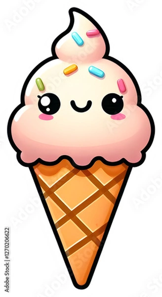 Obraz Corn ice cream